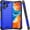 Blue, variant on TJS Phone Case for TCL NXTPAPER 70 Pro, Tough Lined Design Hybrid Shockproof Protection Cover (Black)