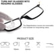 thumbnail image 5 of Stick-on Bifocal Reading Lenses Magnifying Reader Lenses for Sunglasses/Glasses, 5 of 5
