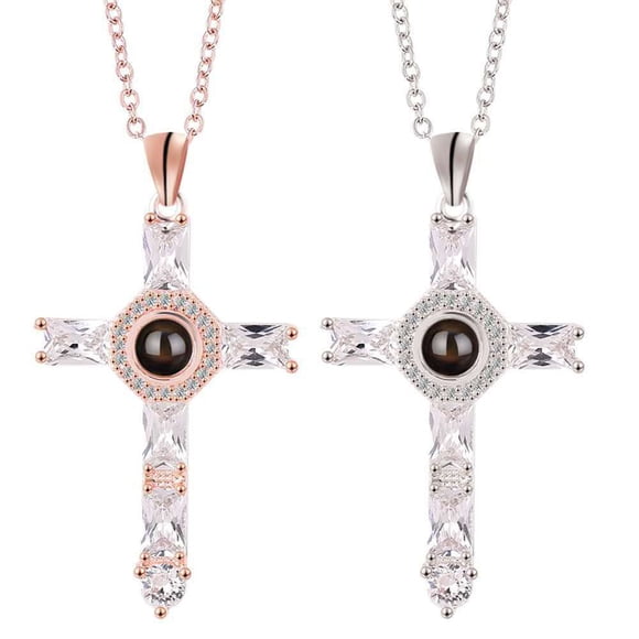 Jinsinto Cross pendant necklaces jewelry gift for women