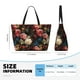 thumbnail image 4 of Disketp Rose Flowers Bolsa de Playa de Gran Capacidad, Bolso Impermeable y a Prueba de Arena para Mujer, Ideal para Playa, Piscina y Natación, 4 of 7