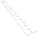thumbnail image 6 of Ekena Millwork 94"H x 3/8"T Pandora PVC Adjustable Decorative Slat Wall Panel Kit, Unfinished (contains 16 Slats + 1 Straight Edge Starter Slat), 6 of 15