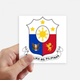 thumbnail image 1 of Philippines Asia National Emblem Sticker Square Waterproof Stickers Wallpaper Car Decal, 1 of 1