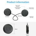 thumbnail image 4 of Diadema con Bluetooth V5.0 para niños, antifaz para dormir con Bluetooth, diadema suave con altavoces y micrófono, 4 of 5