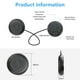 thumbnail image 5 of Diadema con Bluetooth V5.0 para niños, antifaz para dormir con Bluetooth, diadema suave con altavoces y micrófono, 5 of 5