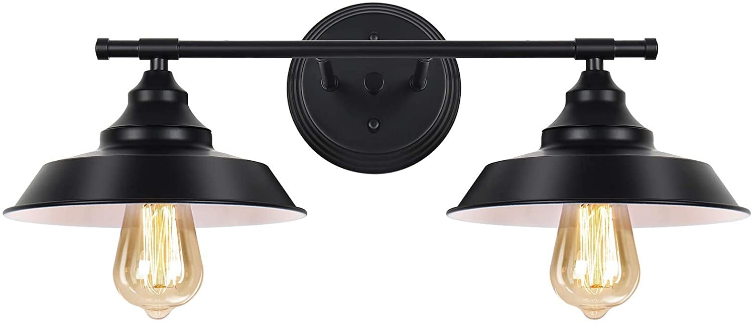 Black Bathroom Light FixtureVanity Light Black with 2Light Farmhouse