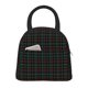 thumbnail image 1 of Balery Buffalo Plaid Dark Green Bolsa de Almuerzo para Mujeres, Caja de Almuerzo, Bolsa de Almuerzo Pequeña Impermeable, Tote de Almuerzo Reutilizable con Gran Capacidad, 1 of 6