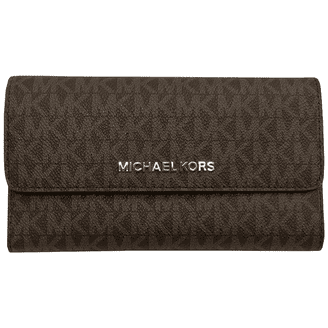 Pre-Owned BURBERRY 8052803 Giant Check Bifold Long Wallet in  display picture 1