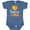 Indigo, variant on Inktastic Naples Florida Orange in Heart Boys or Girls Baby Bodysuit