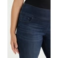 thumbnail image 4 of Sofia by Sofia Vergara Women's and Women's Plus Melisa Flare High Rise Pull On Jeans, 30.5", 32.5" and 34.5" Inseams, Sizes 0-28, 4 of 6