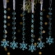 thumbnail image 4 of 6pcs Navidad Snowflake Adornos Acrylic Crystal Icicle Water Drop Pendientes, Navidad Adornos Snowflake Acrylic Crystal Icicle Water Drop Pendientes, decoración de invierno cristalino, para, 4 of 9
