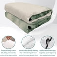 thumbnail image 4 of King Quilt Set 96''x106'', Farmhouse Mist Forest Lightweight Bedspread Coverlet Set with 2 Pillow Shams, Vintage Trees Natural Landscape Breathable All Season Quilt Bedding for Bedroom/Guest Room, 4 of 9