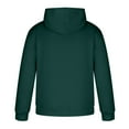 thumbnail image 4 of VALMASS Christmas Sweatshirts for Men Xmas Trees Graphic Long Sleeve Hooded Tops Fall Winter Cozy Warm Going Out Hiking Hoodies (L, D Army Green), 4 of 5