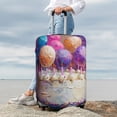 thumbnail image 7 of Hirioo Colorful Balloon Cake Celebration for Elasticity Suitcase Cover (No luggage Included) Durable Luggage Protector Fits 18-32 Inch Luggage-Medium, 7 of 7