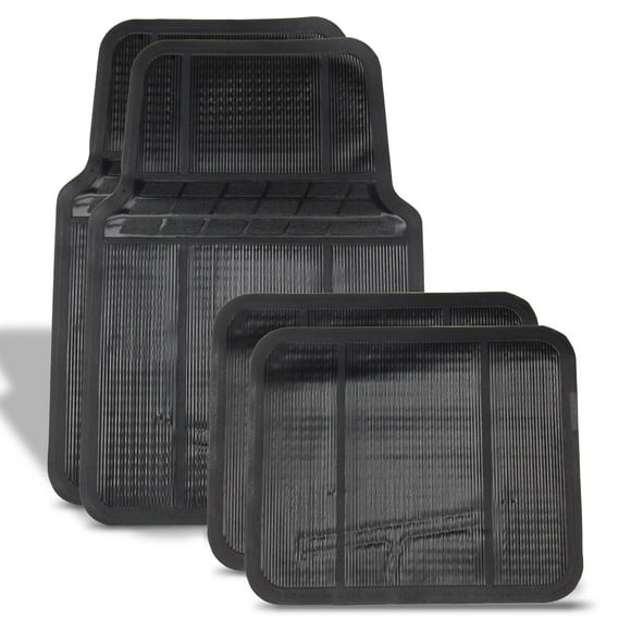 Tapetes para auto MIKELS de PVC Negros