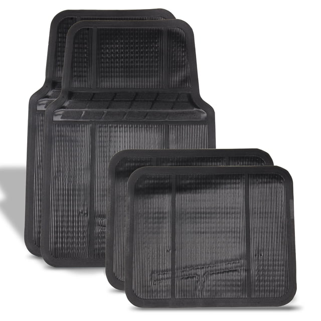 Tapetes para auto MIKELS de PVC Negros