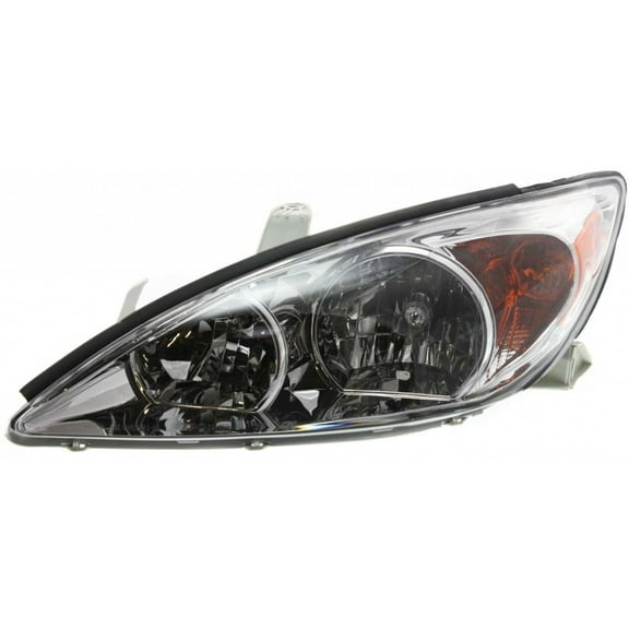 For Toyota Camry 2002-2004 Headlight Assembly LE.XLE Model Chrome Driver Side DOT Certified TO2502137N | 81150-AA060, 81150-AA030