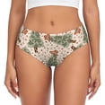 thumbnail image 1 of Fotbe Cowboy Christmas Trees Calzones Estampados para Mujer – Ropa Interior de Algodón, Cómoda, Suave y Elástica-XX-Large, 1 of 6
