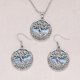 thumbnail image 1 of Collar y pendientes de aleación con forma de árbol de la vida, colgante de árbol celta, joyería, regalos para mujeres, hombres, niñas y niños, 1 of 5