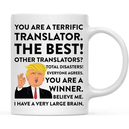 

Koyal Wholesale President Donald Trump Terrific Translator Ceramic Coffee Mug