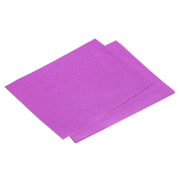 Papel Cartulina Brillante 7.8 Pulgadas x 11.8 Pulgadas 5 Hojas Rosa Unique Bargains