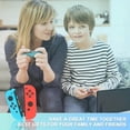 thumbnail image 2 of ZHAOCHENG El controlador inalámbrico Joycon reemplaza a Nintendo Switch, admite la función de activación, controles remotos izquierdo y derecho con correas de muñeca-D, 2 of 4