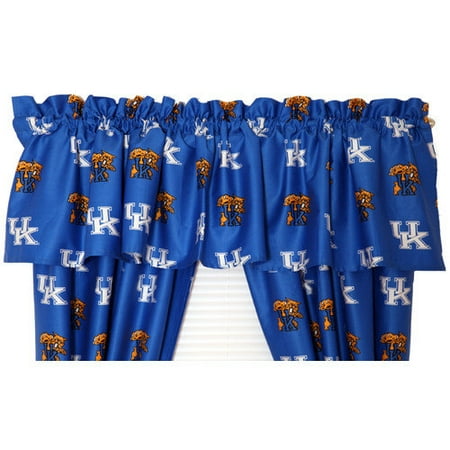 College Covers NCAA Printed 84'' Curtain Valance