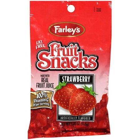 Farley's: Strawberry Fruit Snacks, 5.25 Oz
