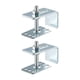 thumbnail image 4 of 2 piezas de sujetadores de Clips para fregadero, soporte de montaje resistente, soportes para fregadero, Clips de lavabo de cerámica para Baño A Soledad soporte para fregadero bajo encimera, 4 of 7