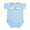 Sky Blue, variant on CafePress - I Love Grammy & Pappy Infant Bodysuit - Baby Light Bodysuit, Size Newborn - 24 Months