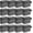 Dark Gray, variant on 16 Pcs Travel Toiletry Bag for Women Men Large Water Resistant Shaving Bag Hanging Cosmetic Bag with Handle and Divider Storage Travel Pouch Case for Cosmetics Toiletries Accessories, 4 Colors