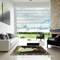 thumbnail image 7 of Ahgly Company Machine Washable Indoor Rectangle Traditional Brass Green Area Rugs, 2' x 4', 7 of 7