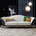 thumbnail image 3 of New Style Light Luxury Palace Style Simple Leather Sofa Modern Master Design Fashionable Home Furniture Set For Living Room My Lux Decor Round, 3 of 12