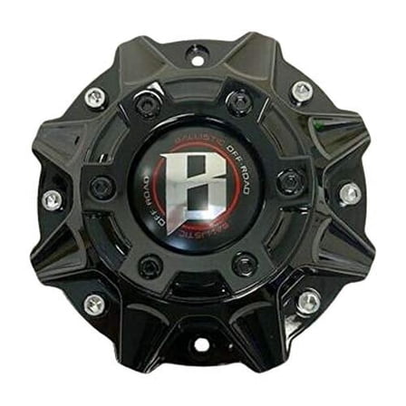 Ballistic 845 Morax LG1208-33 SGD0010 Gloss Black Wheel Center Cap WXORGB