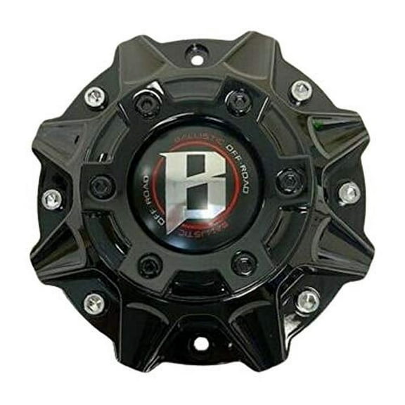 Ballistic 845 Morax LG1208-33 SGD0010 Gloss Black Wheel Center Cap WXORGB