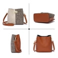 thumbnail image 5 of GAEKEAO Crossbody Purses for Women Vegan Leather Bucket Bags Trendy Ladies Handbag Shoulder Purse Multi Pockets, 5 of 6