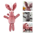 thumbnail image 4 of Neinkie Rabbit Doll Fine Workmanship Lovely Soft Wear Resistant Velvet Rabbit Toy for Gifts, 4 of 9