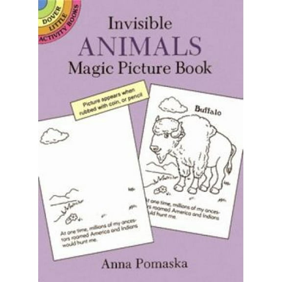 Pre-Owned Invisible Animals Magic Picture Book (Paperback) 0486287165 9780486287164