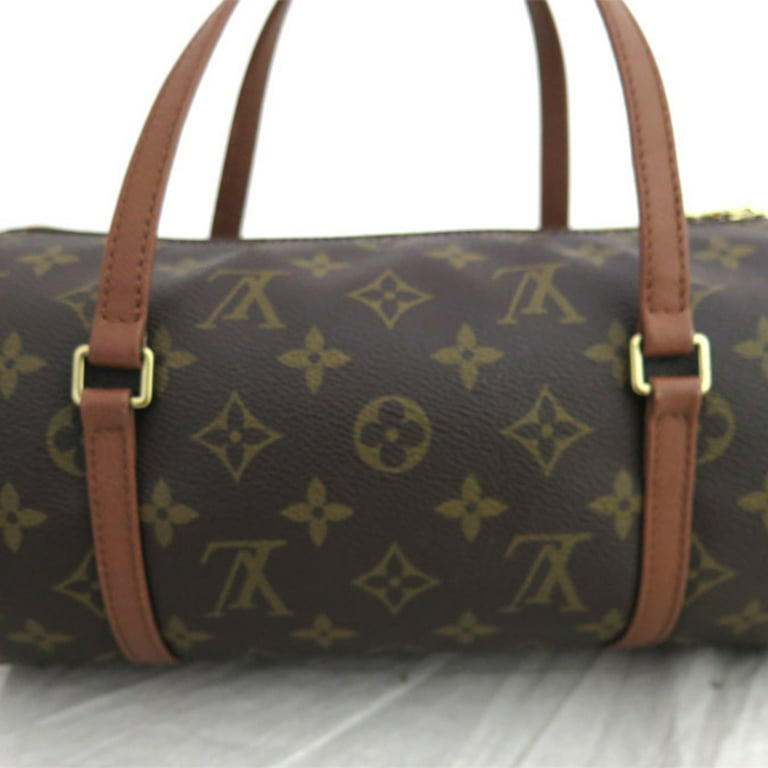 Authenticated Used Louis Vuitton Bag Monogram Papillon 26 Brown x Gold  Hardware Canvas Handbag Ladies M51366 