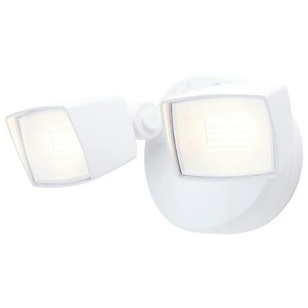 LED Security Light - Dual Head - Field Selectable