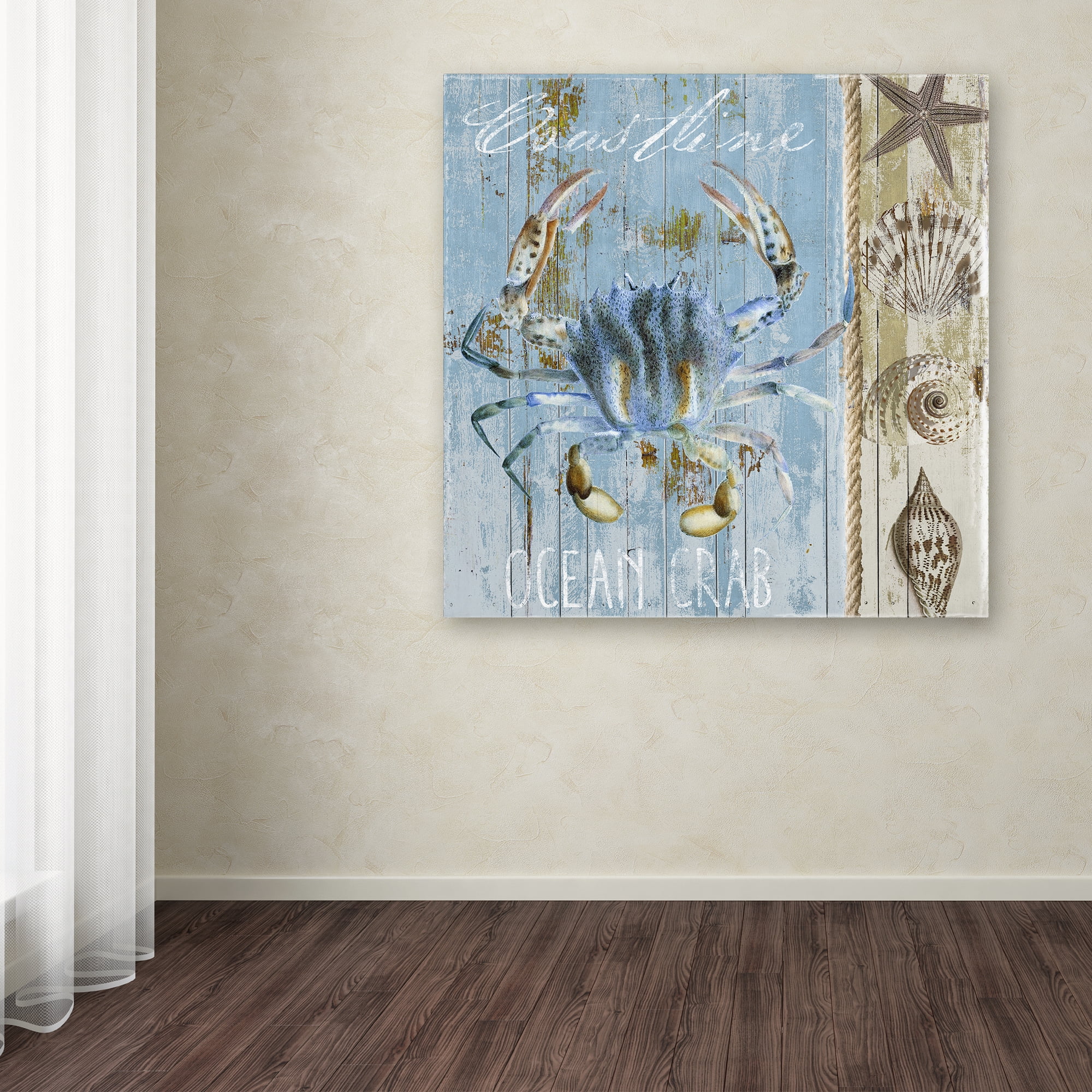 Color Bakery 'Blue Crab II' Canvas Art