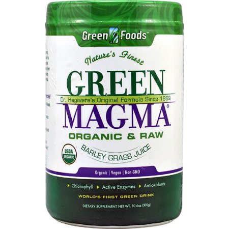 Green Foods Organic Barley Grass Powder, 10.6 Oz (Best Barley Grass Powder)