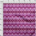 thumbnail image 2 of oneOone Cotton Silk Fabric Swirl Ikat Print Sewing Fabric BTY 42 Inch Wide, 2 of 4