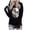 Green, variant on Gunia Womens Halloween Sweatshirts Ladies Casual Skeleton Graphic Hooded Long Sleeve Pullover Hoodie For Women Fall Fashion Clothes Tops Black S-2Xl