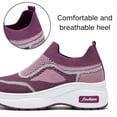 thumbnail image 4 of BERANMEY Women's Slip On Walking Shoes Lightweight Breathable Mesh Sneakers with Arch Support Soft Foam Cushion for Work Casual Comfort Non Slip, 4 of 9