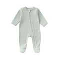thumbnail image 4 of XuJwPNcy Infant Newborn Clothes Baby Girl Romper Boys Jumpsuit Long Sleeve Outfit Baby Bodysuit Onesie Boys Girls Clothes, 4 of 7