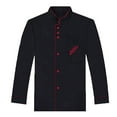thumbnail image 1 of Unisex Short Long Sleeve Chef Jacket Coat Hotel Kitchen Service Unicompatiblem Workwear_Gift Of G, 1 of 5