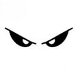 thumbnail image 2 of Reflective  Car  Sticker Motorcycle Helmet Evil Eyes Shape Body Sticker Personalized Decoration Sticker, 2 of 7
