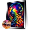 thumbnail image 2 of Pintura de diamante 5D DIY Full Square Drill Peacock Kit Decoración del hogar Arte Artesanía Hugtrwg Para estrenar, 2 of 9