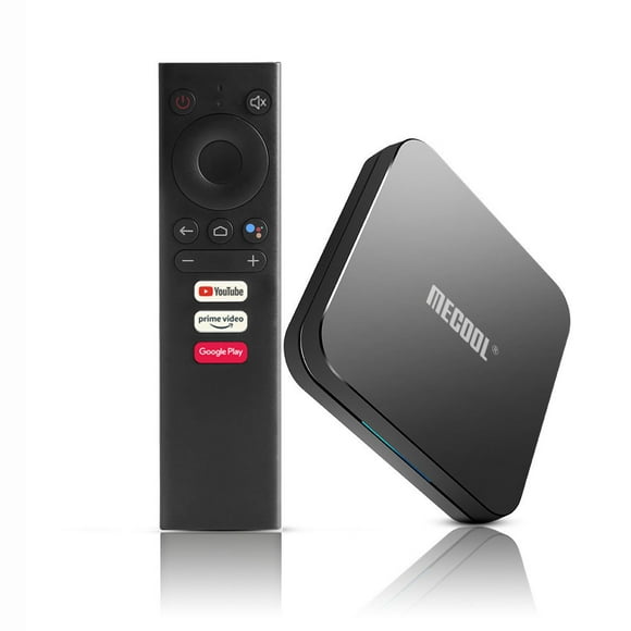 MECOOL KM9 Pro Smart Android 10.0 Amlogic S905X2 4gb + 32gb Double Wifi 4.0 Télécommande Vocale Miracast Airplay