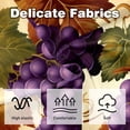 thumbnail image 3 of Grape Set with Unique Patterns - 16x16, 18x18, 20x20 Inches - Set of 2 for Living Room, Bedroom, and Office - Includes Throw Pillow Inserts and Chair, 3 of 6